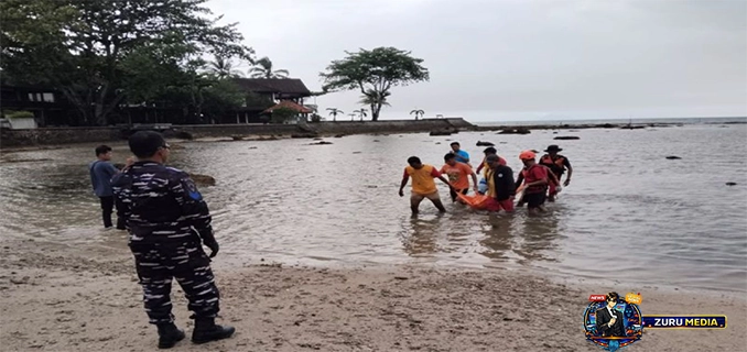 Wisatawan Tewas Tenggelam di Pantai Carita