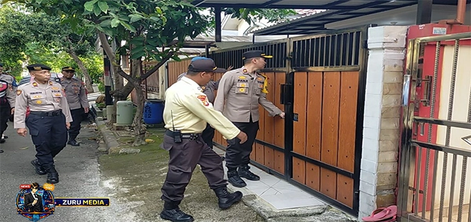Polisi Patroli Rumah Kosong Saat Mudik di Jakbar